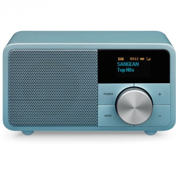 Sangean Electronics Genuine Mini DDR-7 Tischradio DAB+ UKW AUX Bluetooth Türkis