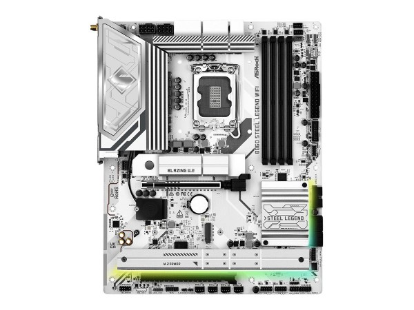 ASRock B860 Steel Legend WiFi/B860//SATA3/M.2/TB4/WiFi/BT/PCIe5.0/s.1851/Atx - Scheda madre - Intel