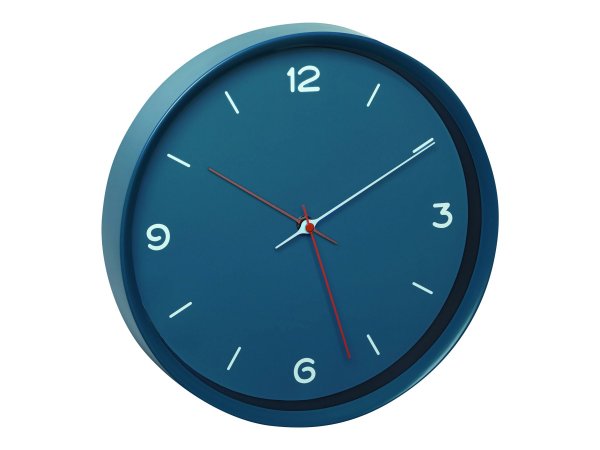 TFA 60.3056.06 - Parete - Quartz clock - Rotondo - Blu - Plastica - Vetro