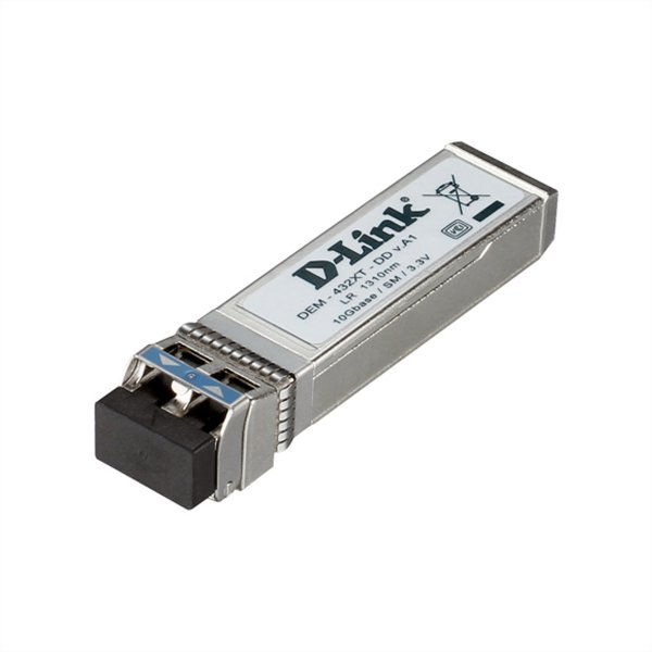 D-Link SFP+ Transceiver DEM-432XT - Ricetrasmittente - Vetroresina (lwl)