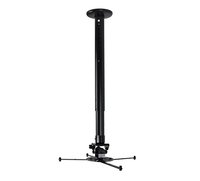 B-TECH BT899XL-AD - Soffitto - 25 kg - Nero - 722 - 1122 mm - 360° - -13 - 13°