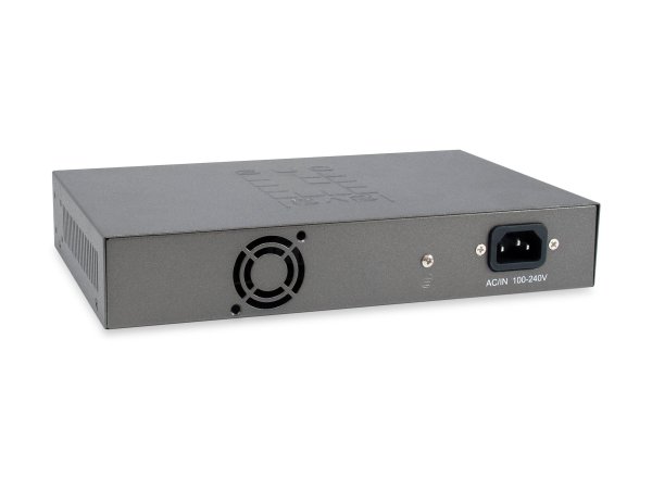 LevelOne GEP-1221 - Switch - unmanaged - 8 x PoE++ 2 SFP+ 2 - Interruttore - Filo di rame