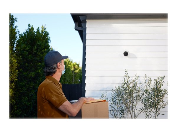 Google Nest Cam - Netzwerk-UEberwachungskamera - Außenbereich Innenbereich - wetterfest - Network ca