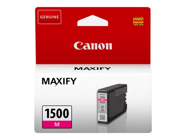 Canon Cartuccia d'inchiostro magenta PGI-1500M - Magenta - Inchiostro a base di pigmento - 4,5 ml
