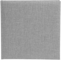 Goldbuch Trend 2 - Grigio - 60 fogli - Rilegatura all'inglese - Carta - Poliuretano - Bianco - 250 m