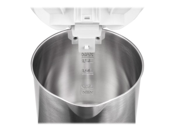 UNOLD 18010 - 1,5 L - 2200 W - Bianco - Acciaio inox - Plastica - Indicatore del livello dell'acqua