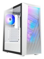 AZZA PC GAming Gehäuse Sentinel 203A01W USB-A+C white - Midi/minitower - ATX