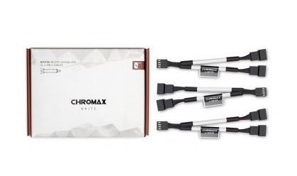 Noctua NA-SYC1 CHROMAX.WHITE - Prolunga del cavo - Bianco - Femmina - Femmina - 115 mm - 3 pz