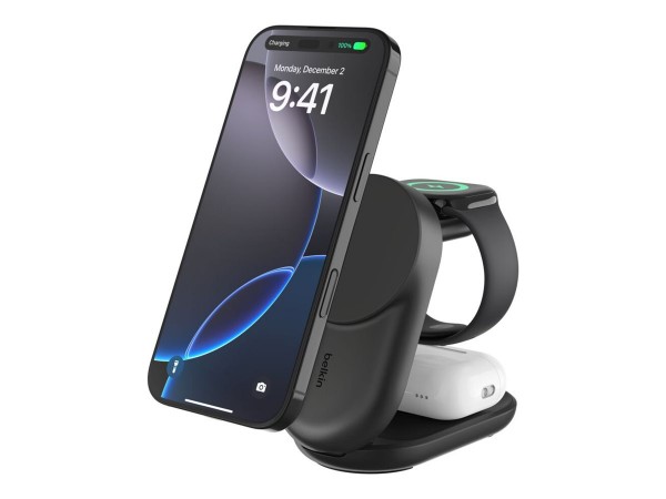 Belkin UltraCharge 25w Qi2 3in1 Magnetic Charge