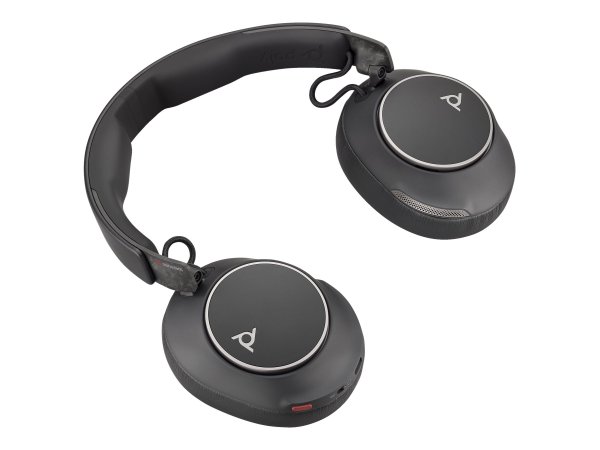 Poly Cuffie Voyager Surround 80 UC con connettore USB-C + adattatore USB-C/A - Wireless - Musica/Gio