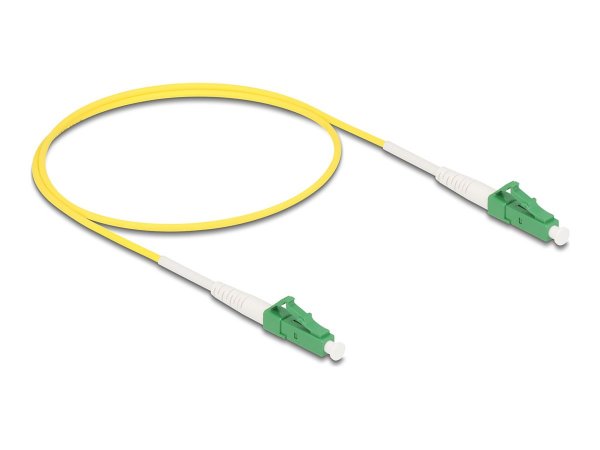 Delock Kabel Lichtwellenleiter LC-APC zu Simplex Singlemode OS2 - Cavo - Fibra a modalità singola o
