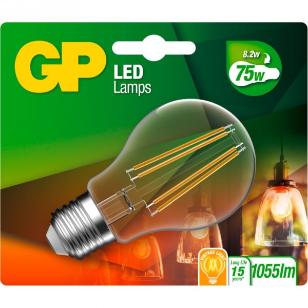 GP Battery GP Lighting Filament Classic E27 LED DIM GP079934
