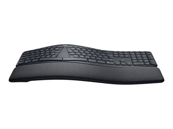 Logitech ERGO K860 - Full-size (100%) - Wireless - RF senza fili + Bluetooth - Interruttore a chiave