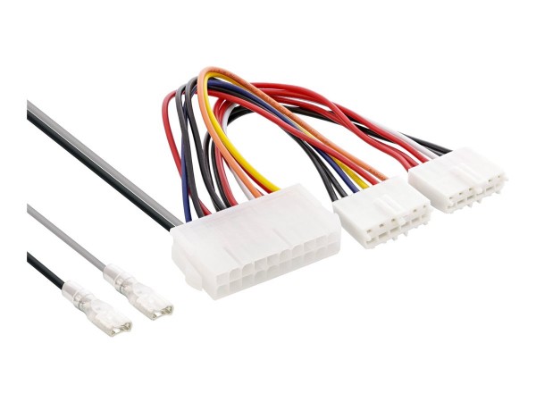 InLine Cavo di aliment. int. da 20pin ATX M a 12+12 pin P8/P9 AT M + Int.,0,20m