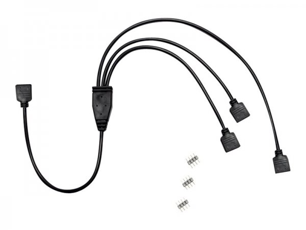 Inter-Tech Kabel RGB Verteiler 3-fach - Cavo - Video/analogico