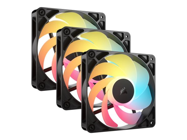 Corsair Lüfter 120*120*25 Rs120-R Argb PWM Triple Pack - Case fan