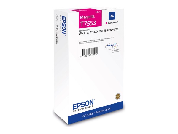 Epson Wf-8xxx Series Ink Cartridge Xl Magenta - Originale - Cartuccia di inchiostro