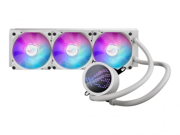 ASUS ROG Ryuo III 360 ARGB White Edition - Liquid cooling kit - 12 cm - 2200 Giri/min - 36,45 dB - 7