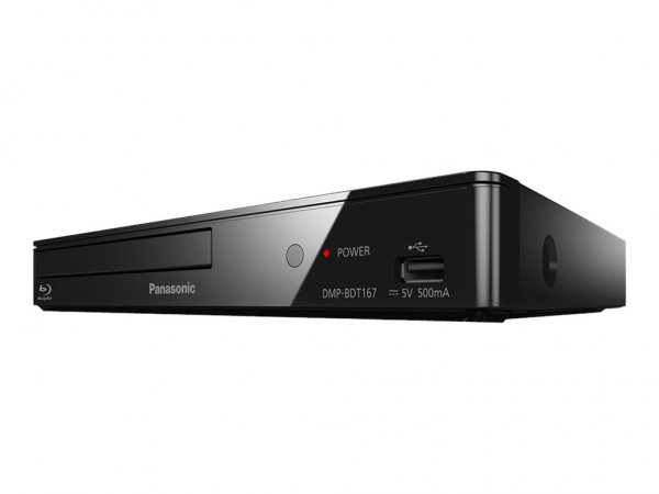 Panasonic DMP-BDT167EG DVD player - Full HD - NTSC - PAL - 3840 x 2160 - DTS-HD HR - DTS-HD Master A