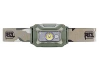 Petzl Aria 1 RGB - Torcia a fascia - Mimetico - Duralluminio - Gomma - Pulsanti - 2 m - IP67