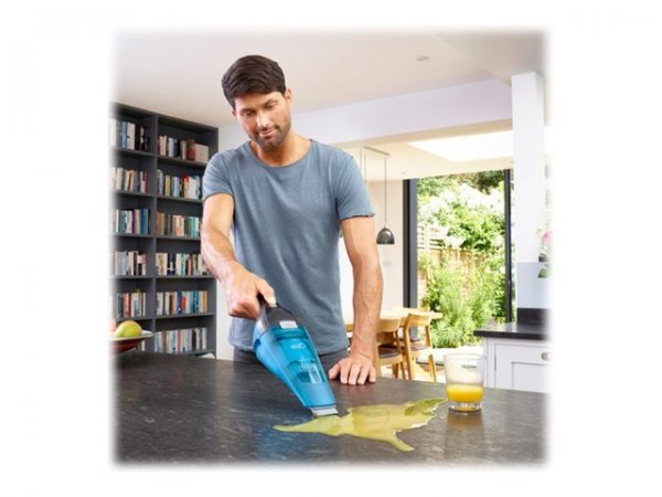 Black & Decker WDC215WA - Secco - Filtro igienico - 837 l/min - 65 dB - Senza sacchetto - Blu - Tita