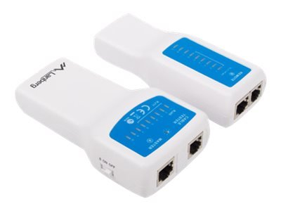 Lanberg NT-0402 Netzwerkkabel-Tester PoE-Tester Blau - Weiss