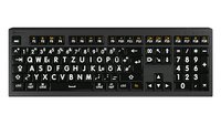 Logickeyboard LKB-LPWB-A2M-DE - Full-size (100%) - Cablato - USB - Tasto con meccanismo a forbici -