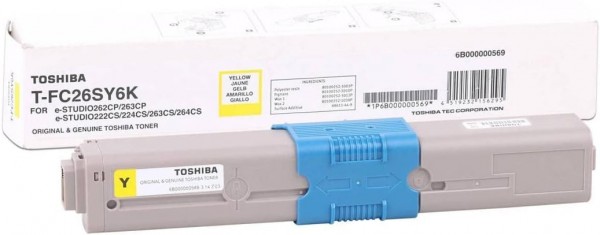 Toshiba TFC26SY6K - Yellow - original