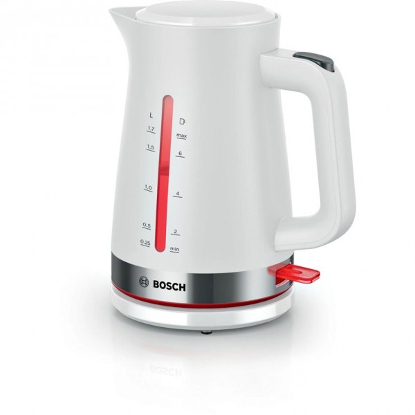 Bosch TWK4M221 - 1,7 L - 2400 W - Bianco - Plastica - Indicatore del livello dell'acqua - Senza filo