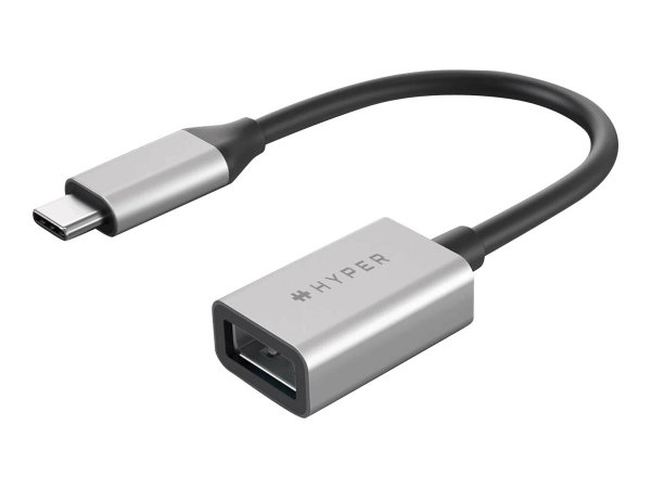 HyperX HYPER HD425D-GL - 0,0176 m - USB C - USB A - USB 3.2 Gen 2 (3.1 Gen 2) - Nero - Argento
