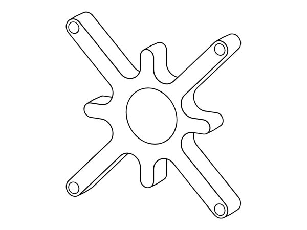 Ergotron Spacer Kit - Nero - Accessori tft / lcd tv