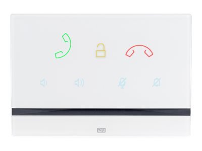 2N Telecommunications Indoor Talk - Cablato - Bianco - Vetro temperato - Parete - Pulsanti - 185 mm