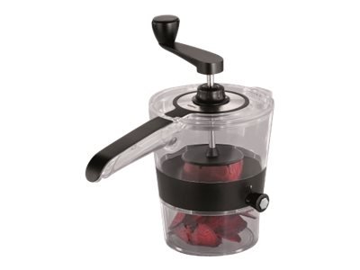 GEFU Spiralfix - Manuale - 2,5 mm - Nero - Trasparente - Acciaio inossidabile