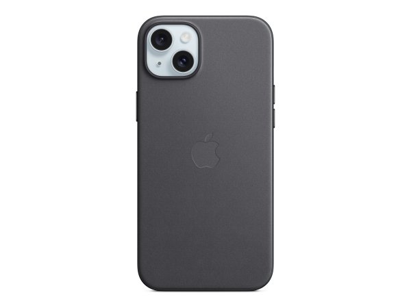 Apple Custodia MagSafe in tessuto Finewoven per iPhone 15 Plus - Nero - Cover - Apple - iPhone 15 Pl