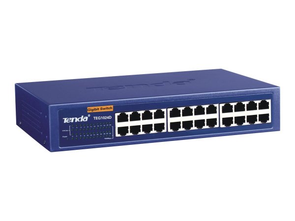 Tenda TEG1024D Switch Unmanaged - Interruttore - 1 Gbps