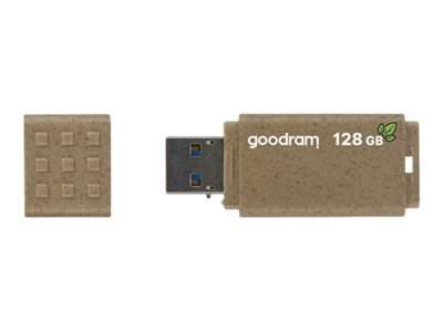 GoodRam UME3 Eco Friendly - 128 GB - USB tipo A - 3.2 Gen 1 (3.1 Gen 1) - 60 MB/s - Cuffia - Marrone