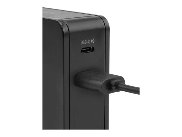 Ansmann 254PD - Netzteil - 60 Watt - PD, QC 3.0 - 2 Ausgabeanschlussstellen (USB, USB-C)