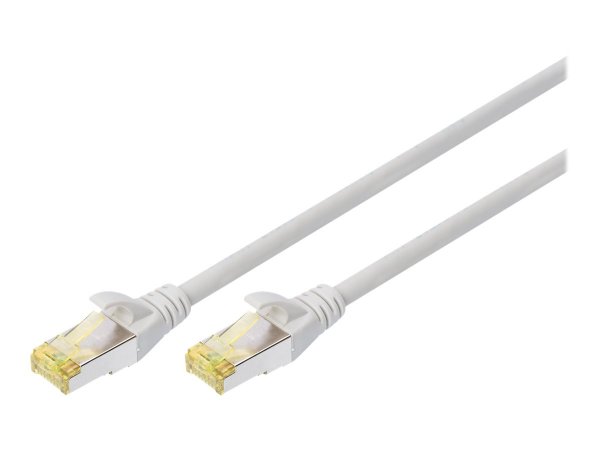 DIGITUS Cavo patch CAT 6A S/FTP - 2,5 m - Cat6a - S/FTP (S-STP) - RJ-45 - RJ-45 - Grigio