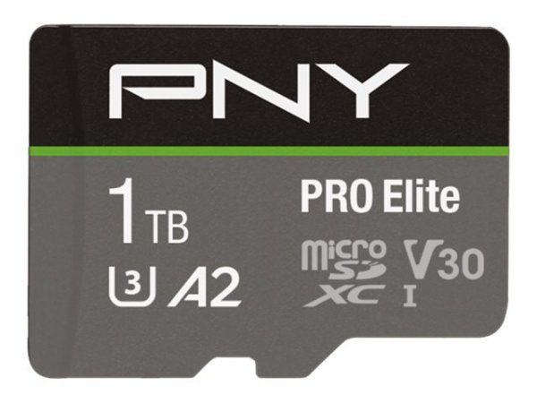 PNY Pro Elite - Flash-Speicherkarte - Micro SD