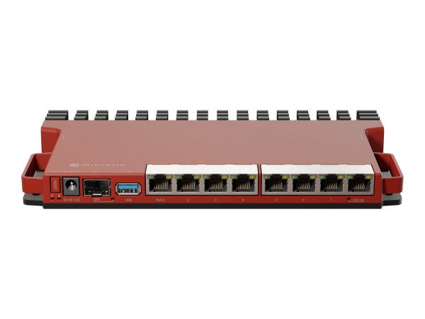 MikroTik L009UiGS-RM - 2.5 Gigabit Ethernet - Gigabit Ethernet - Rosso