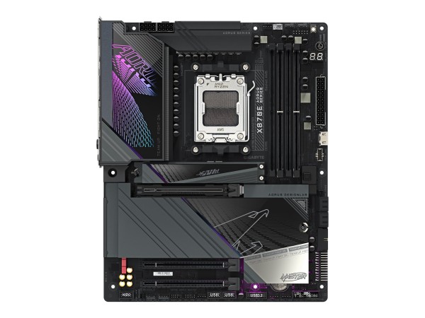 Gigabyte X870E AORUS MASTER Mainboard - Unterstützt AMD Ryzen 9000 CPUs, 16+2+2 Phasen digitales VRM