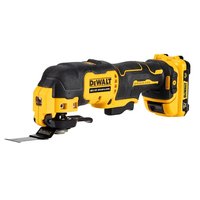DEWALT Akku-Multifunktions-Werkzeug DCS353D2 gelb/schwarz 2x Li-Ionen XR Akku 2