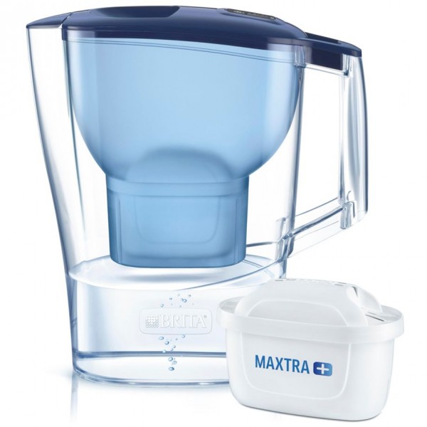 BRITA Wasserfilter-Kanne Aluna bl
