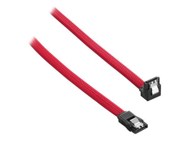 cablemod CM-CAB-RSAT-N60KR-R - 0,6 m - SATA III - Femmina/Femmina - Rosso - Dritto - Destra