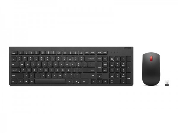 Lenovo Essential wireless Combo keyboard Mouse Gen2 AI - US ENGLISH - Tastiera - 1600 dpi