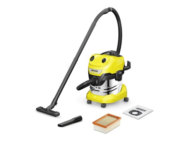Karcher WD 4 S V-20/5/22 20 l Trommel-Vakuum Trocken&Nass 1000 W Beutellos (1.628-260.0)