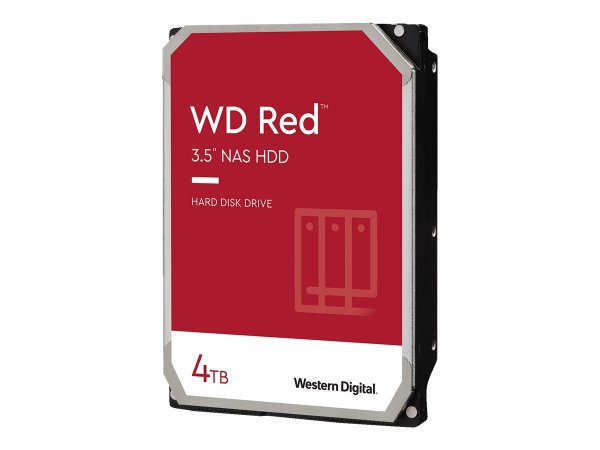WD Red - 4 TB - 5400 Giri/min - 256 MB - 3.5" - Serial ATA III