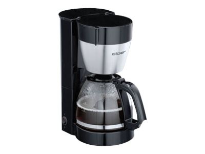 Cloer 5019 - Macchina da caffè con filtro - 800 W - Nero - Acciaio inox