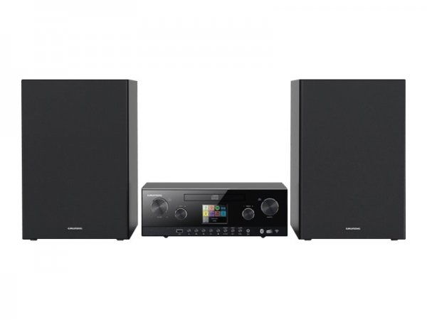 Grundig CMS 5000 BT - Microsistema audio per la casa - Nero - Frontale - 100 W - 3-vie - DAB+ - FM