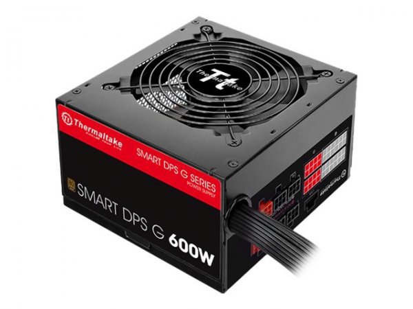 Thermaltake SPG-600DH2CCB - 600 W - 100 - 240 V - 720 W - 47 - 63 Hz - 9 A - Attivo